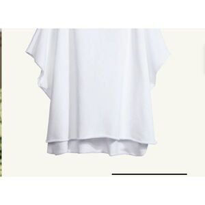 Frank and Eileen original capelet white barely worn